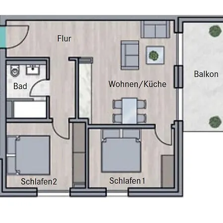 Apartment Bernstein In Der Sofie *