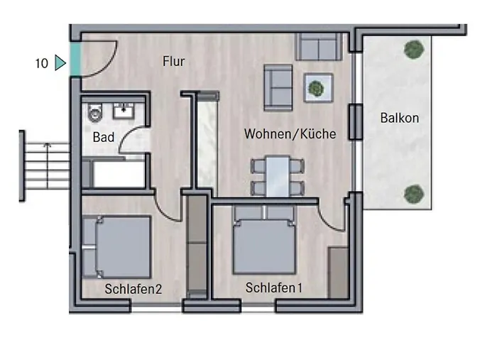 아파트 Bernstein In Der Sofie *